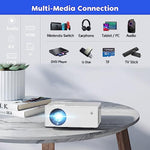 Portable Video Projector Compatible With Tv Stick Phone Hdmi Usb Tf