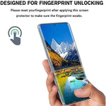 2 2 Pack Galaxy S21 Ultra Screen Protector 2 Pack Camera Lens Protector 9H Hardnessfingerprint Unlock Hd Clear 3D Curved Tempered Glass Film For Samsung Galaxy S21 Ultra 5G6 8