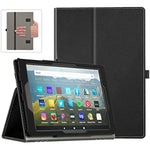 Slim Folding Stand Cover With Auto Wake Sleep And Hand Strap For Kindle Fire Hd 8 Tablet 812Th 10Th Generation 2022 2020 Release