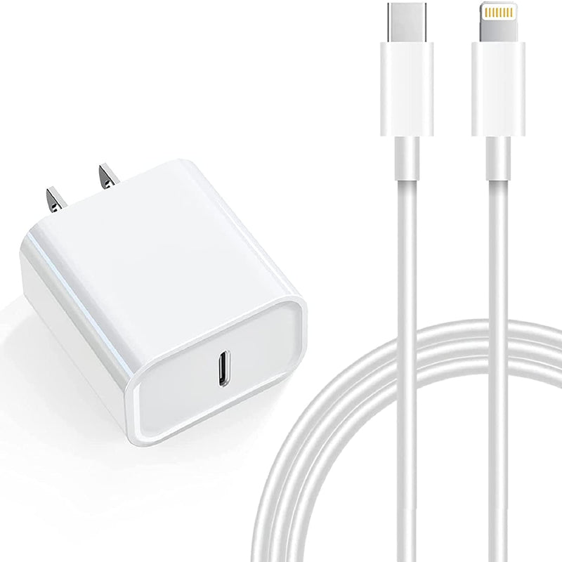 Apple Fast Charger Apple Mfi Certified Iphone 20W Usb Type C Fast Charger Block With 6Ft Usb C To Lightning Cable Compatible Iphone 13 13 Pro 13 Pro Max 13 Mini 12 12 Pro 11 Pro Xr Xs Xs Max X 8Plus