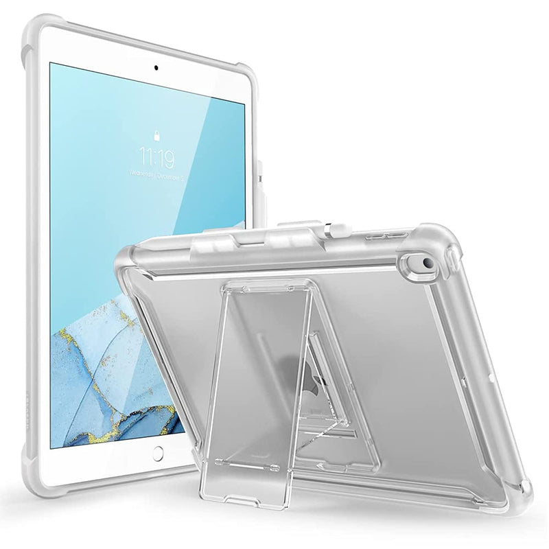 New I Blason Halo Case For Ipad 9Th 8Th 7Th Generation Ipad 10 2 2021 2020 2019 Release Slim Clear Protective Cases With Built In Kickstand Inner Tp