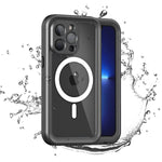 Comosso Compatible With Magsafe Iphone 13 Pro Waterproof Case Built In Screen Protector Full Body Protective Shockproof Dustproof Magnetic Phone Cases For Iphone 13 Pro