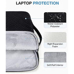13.3 inch Laptop Cover With Pocket Compatible with 14 Inch MacBook Air Pro & 13 13.3 inch HP, Lenovo, Asus Notebook
