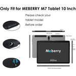 New Case For Meberry M7 Tablet 10 Inch Meberry M7 Anti Slip Soft Silicone Case With Stand Purple Rose