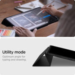 New Spigen Ultra Hybrid Pro Designed For Ipad Pro 12 9 Inch Case 2021 5Th Generation With Pencil Holder Black