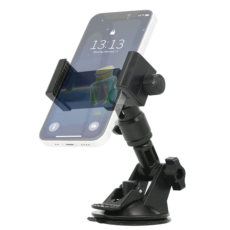 Strong Phone Suction Mount For Windshield Window Dashboard Car Phone Holder Mount Compatible With Iphone 13 13 Pro 13 Pro Max Iphone 12 11 X Samsung Etc Black 2
