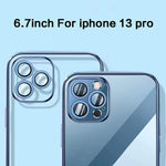 Case Compatible With Iphone 13 Pro 6 1 Inch Case Military Grade Protection Shockproof Bumper Cover Slim Thin Phone Case Anti Scratch Clear Back