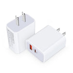 Usb Type C Charger Block 2Pack 20W Dual Port Wall Charger Plug Usbc Box Brick Compatible For Samsung Galaxy A13 5G S22 A03S A53 S21 Fe Z Fold Flip 3 A52 S20 Iphone 13 Pro Max 12 Se 11 Xr Pixel 6 Pro 5