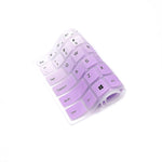 Silicone Keyboard Cover For Lenovo Ideapad 14 No Numric Keypad 14 Ideapad 14 130 130S 330 330S S340 530S 730S S145 Ideapad 1 Keyboard Protective Cover 13 3 Ideapad 730S Omber Purple