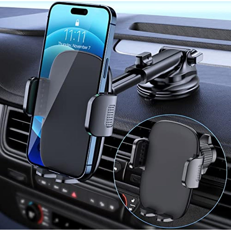 Military Grade Suction & Stable Hook Phone Mount Fit for iPhone & Android Phone 1186