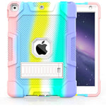 Hard Hybrid Three Layer Protective Cover For Ipad 7Th 8Th 9Th Generation