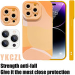 Heart Pattern Full Camera Lens Protective Slim Soft Shockproof Phone Case for iPhone 14 Pro Max 697