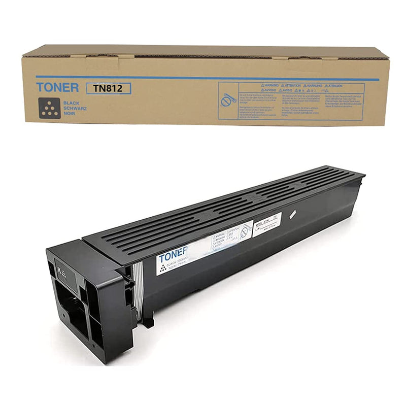 Tn812 Toner Cartridge For Konica Minolta Bizhub 758 808 Black Toner Printer Copier Replacement Ink Cartridge