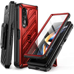 Galaxy Z Fold 4 Shockproof Protective Case With Built In Screen Protector Kickstand