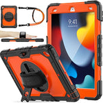 Shockproof Case With Screen Protector Pencil Holder For Ipad 9Th 8Th 7Th Generation