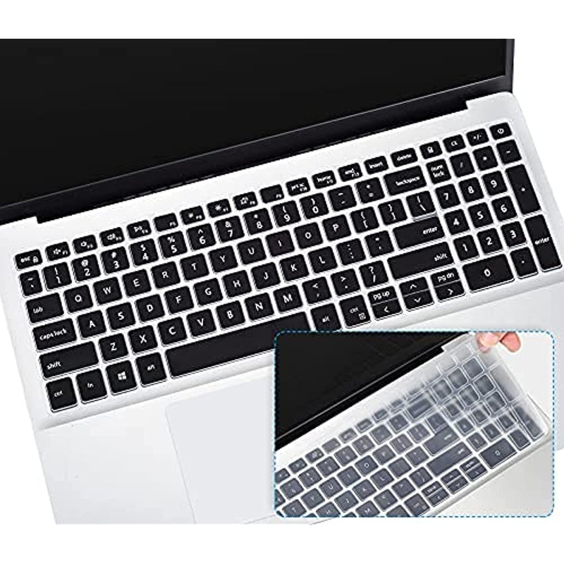 2Pcs Keyboard Cover For 2021 2020 Dell Inspiron 17 3 15 6 Inch Inspiron 15 3000 3501 3502 3505 Inspiron 3000 5000 7000 Series Keyboard Skin