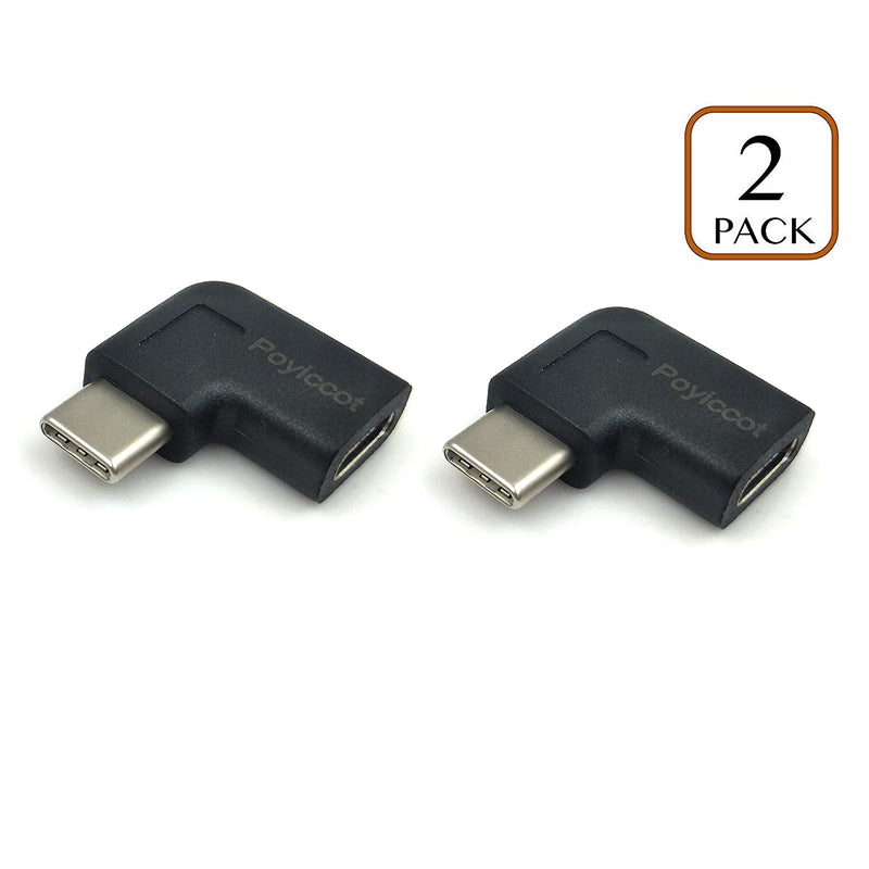 New Usb C Right Angle Adapter 90 Degree Usb C Type C Male To Female Adapt