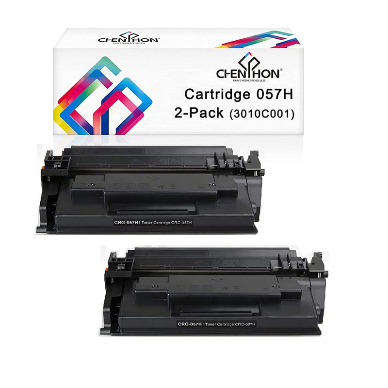 Compatible Toner Cartridge Replacement For Canon 057H3010C001 057 2 Pack High Yield 10 000 Pages With Canon Imageclass Mf445Dw Mf448Dw Mf449Dw Lbp226Dw Lbp227