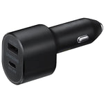 Samsung Super Fast Dual Car Charger 45W 15W Two Ports Ep L5300 Black