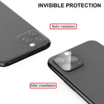 Loza For Iphone 11 Pro 5 8 11 Pro Max 6 5 Camera Lens Screen Protector Metal Frame Bubble Free High Definition Anti Scratch Screen Protector Camera Lens For New Iphone 11 Pro 11 Pro Max Black