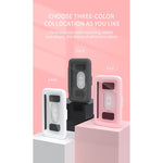 Shower Phone Holder Waterproof Wall Mount Cellphone Case For Bathroom Accessories Black