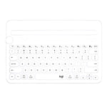 English Silicone Keyboard Cover For Logitech Bluetooth Multi Device Keyboard Cover Model K480 Ultra Thin Protective Skin For Logitech K480 White