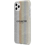 Coach Protective Case For Iphone 11 Pro Max Neutral Silver Glitter Neutral Silver Glitter Multi Iphone 11 Pro Max 6 5