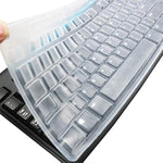 Ultra Thin Desktop Pc Silicone Clear Keyboard Cover Skin Protector