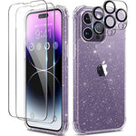 Iphone 14 Pro Case With 2X Screen Protector 2X Camera Lens Protector