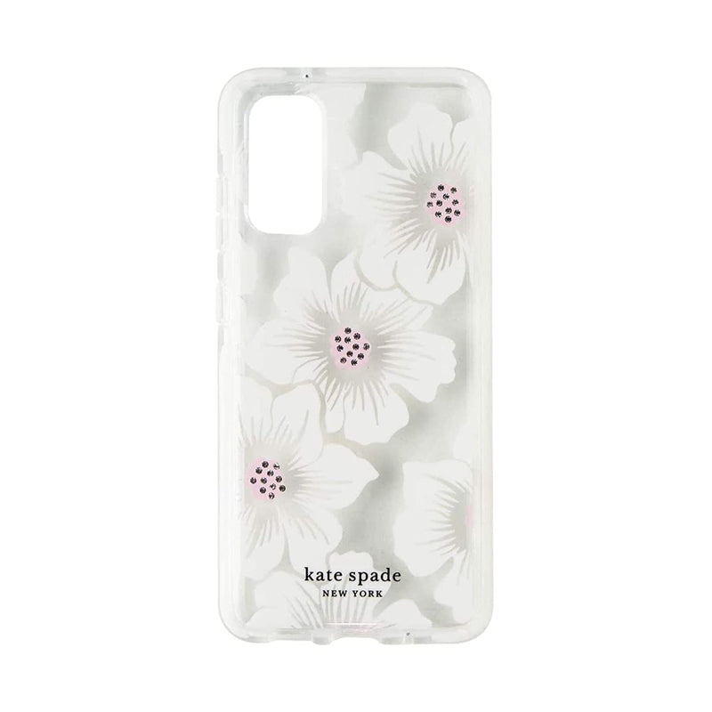 Kate Spade Defensive Hardshell Case For Samsung Galaxy S20 Hollyhock Floral