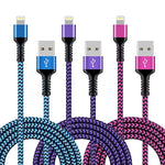 Lightning Cables Braided Long Charging Cords For Iphone