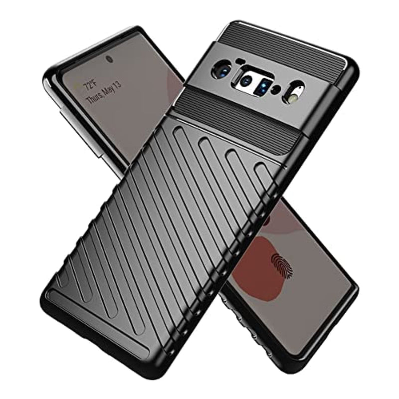 Pixel 6 Pro Case Pop Protection Series Case For Google Pixel 6 Pro Phone Black