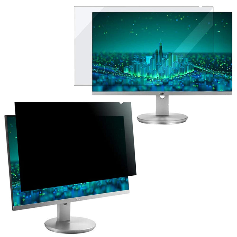Privacy Screen Filter For 24 Inches Desktop Computer Widescreen Monitor With Aspect Ratio 16 10 Anti Glare And Anti Blue Light Protection 24 0 Widescreen 16 10