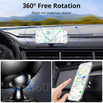 Adjustable Magnet Cell Phone Mount Compatible with iPhone, Samsung, LG, GPS & Mini Tablet 380