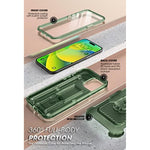 Unicorn Beetle Pro Case with Built in Screen Protector & Kickstand & Belt Clip fo iPhone 14 Pro Max 1586