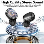 Deep Bass Hi-Fi Stereo Earbuds with Microphone, mmersive Premium Sound Ear Buds for All Phones
