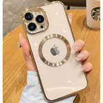 Magnetic Clear Case For Iphone 14 Pro Max With Camer