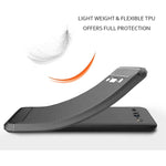 Coveron Slim Cover Designed For Google Pixel 6 Pro Phone Case Lightweight Flexible Tpu Carbon Fiber Black
