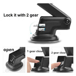 Ll Gold Diamond Phone Mount For Car Cell Phone Automobile Cradles 2 In 1 Dashboard Phone Holder And Air Vent Holder Car Mount For Iphone Samsung Pixel Lg Motorola Many More Black