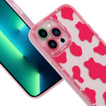 Ziye Heart Print Iphone 13 Pro Max Case Iphone 13 Pro Max Heart Pattern Protective Phone Case With Full Body Soft Tpu Camera Protection Anti Scratch Cover For Iphone 13 Pro Max 6 7 Inch Pink