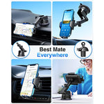 Universal Car Phone Mount Compatiable with iPhone & Android 1616