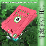 Hybrid Shockproof Drop Protection Cover With Kickstand For Ipad 9Th Generation Case Ipad 8Th Generation Case Ipad 7Th Generation Case