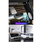 Magnetic Phone Mount Yesido Comes With Adhesive Strip And Metal Plate For Your Device Silver