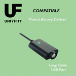 Smart Usb Charger With Auto Stop Function Led 1 X Usb Close Mouth Cable
