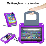 Lightweight Anti Slip Shock Resistant Kid Friendly Cover With Stand For Fire 7 Tablet