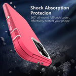 Heavy Duty Shockproof Full Body Protection 3 in 1 Silicone Rubber & Hard PC Rugged Durable Phone Cover for iPhone 14 Pro Max 755