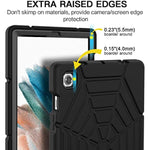 Shockproof Rugged Protective Cover With Stand For Samsung Galaxy Tab A8 Case 10 5 Inch 2022