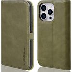 Wallet Case For Iphone 14 Pro Max Genuine Leather