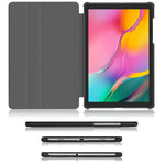 New Galaxy Tab A 8 0 Case 2019 Premium Shock Proof Stand Folio Case Multi Viewing Angles Soft Tpu Back Cover For Samsung Galaxy Tab A 8 0 Inch Tablet