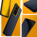 Caseology Nano Pop Compatible With Samsung Galaxy S21 Ultra Case 5G 2021 Blueberry Navy